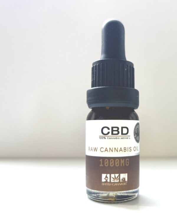 British Cannabis Raw CBD Oil 1000mg