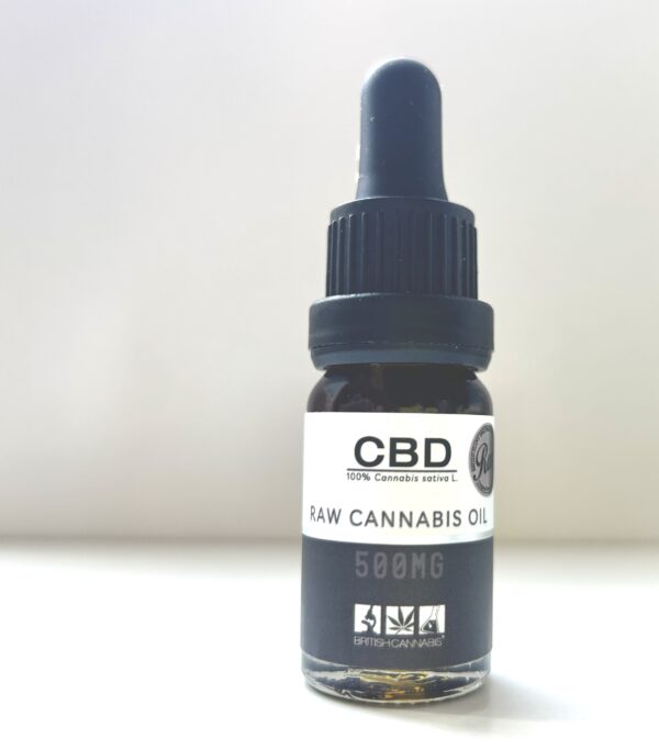 British Cannabis Raw CBD Oil 500mg