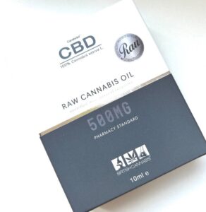 British Cannabis Raw CBD Oil 500mg Pack